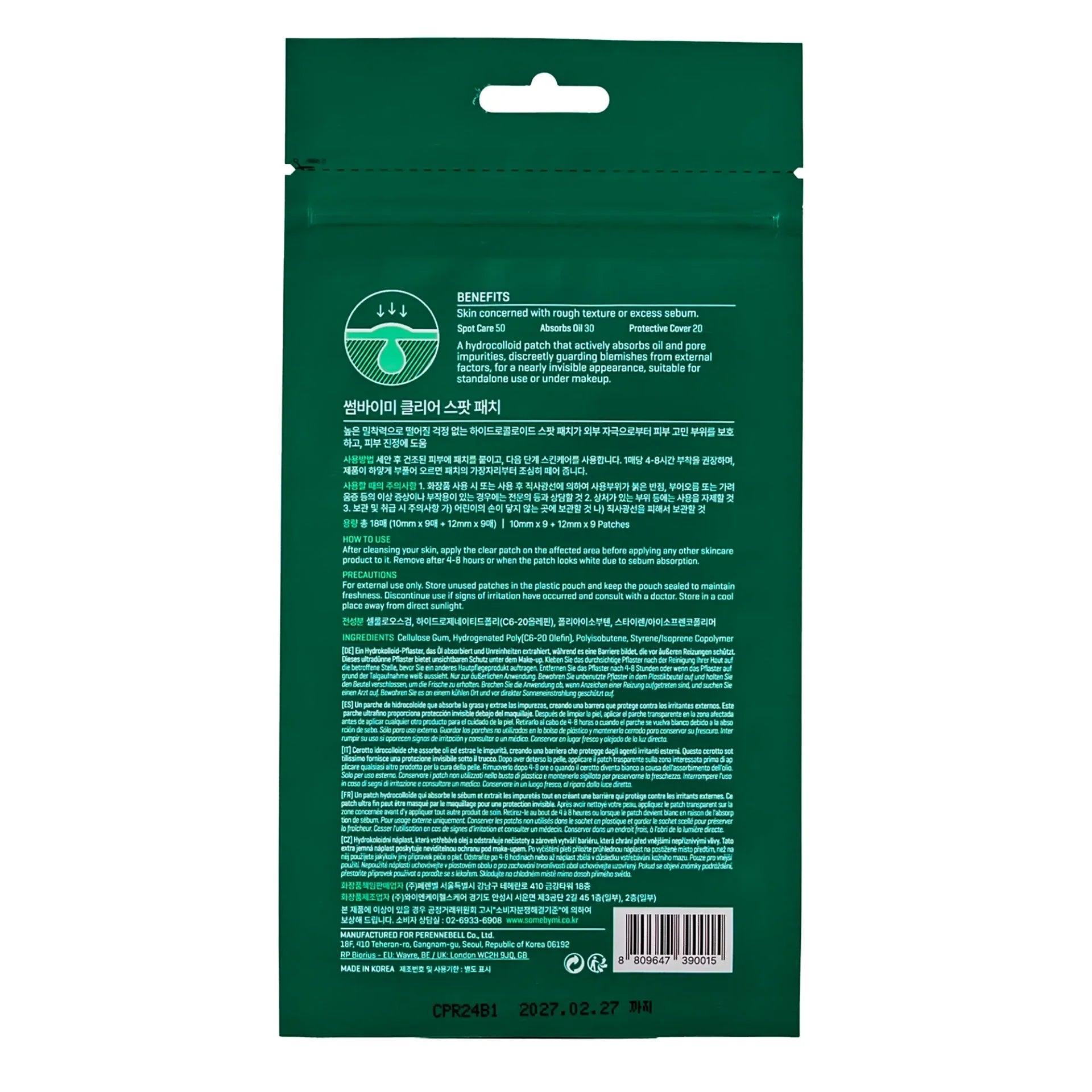 Some By Mi Clear Spot Patch - 18 pieces