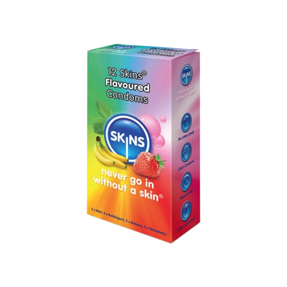 Skins Extra Large Condoms 12 Pcs