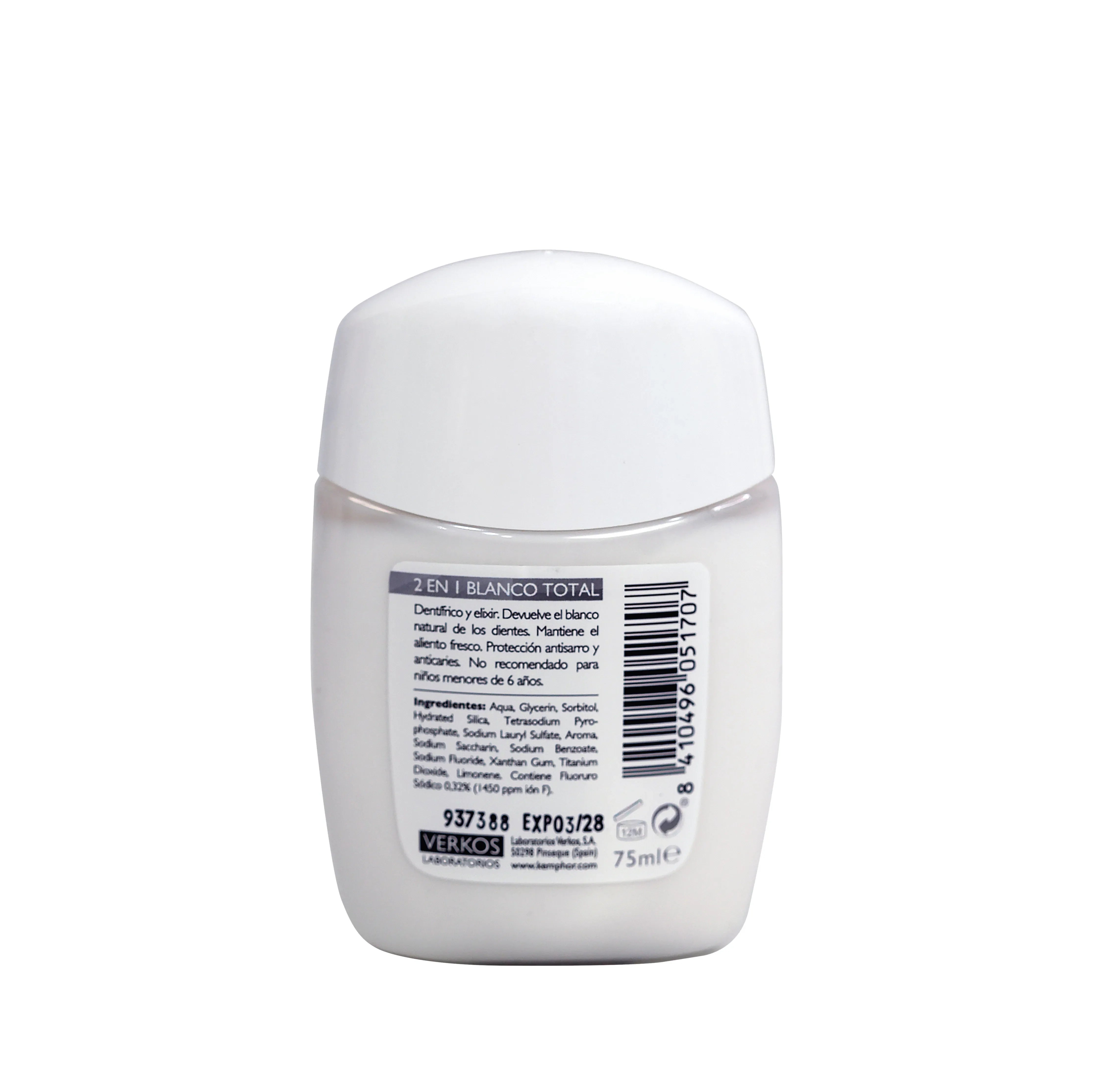 Kemphor White 2 in 1 Whitening Gel 75ml