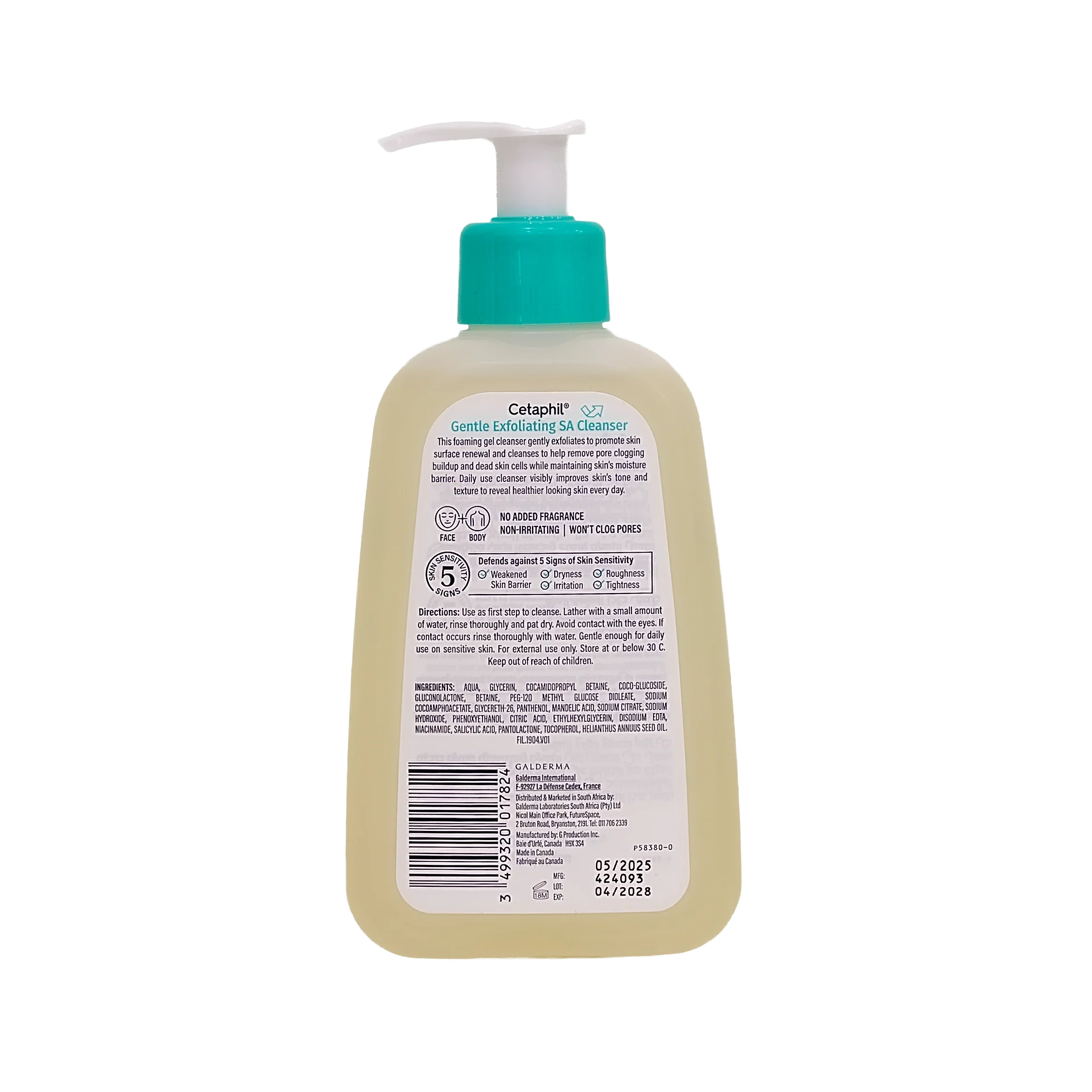 Cetaphil Gentle Exfoliating SA Cleanser