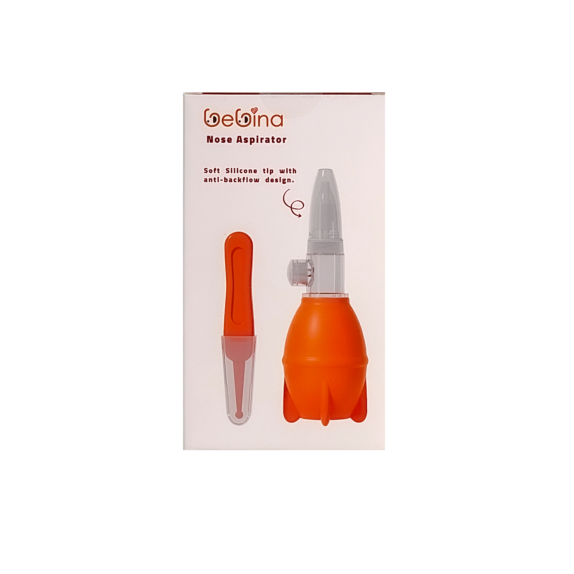 Bebina Nasal Aspirator - Orange