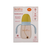 Bebina Weaning Bottle - Light Blue - 240ml+6 M