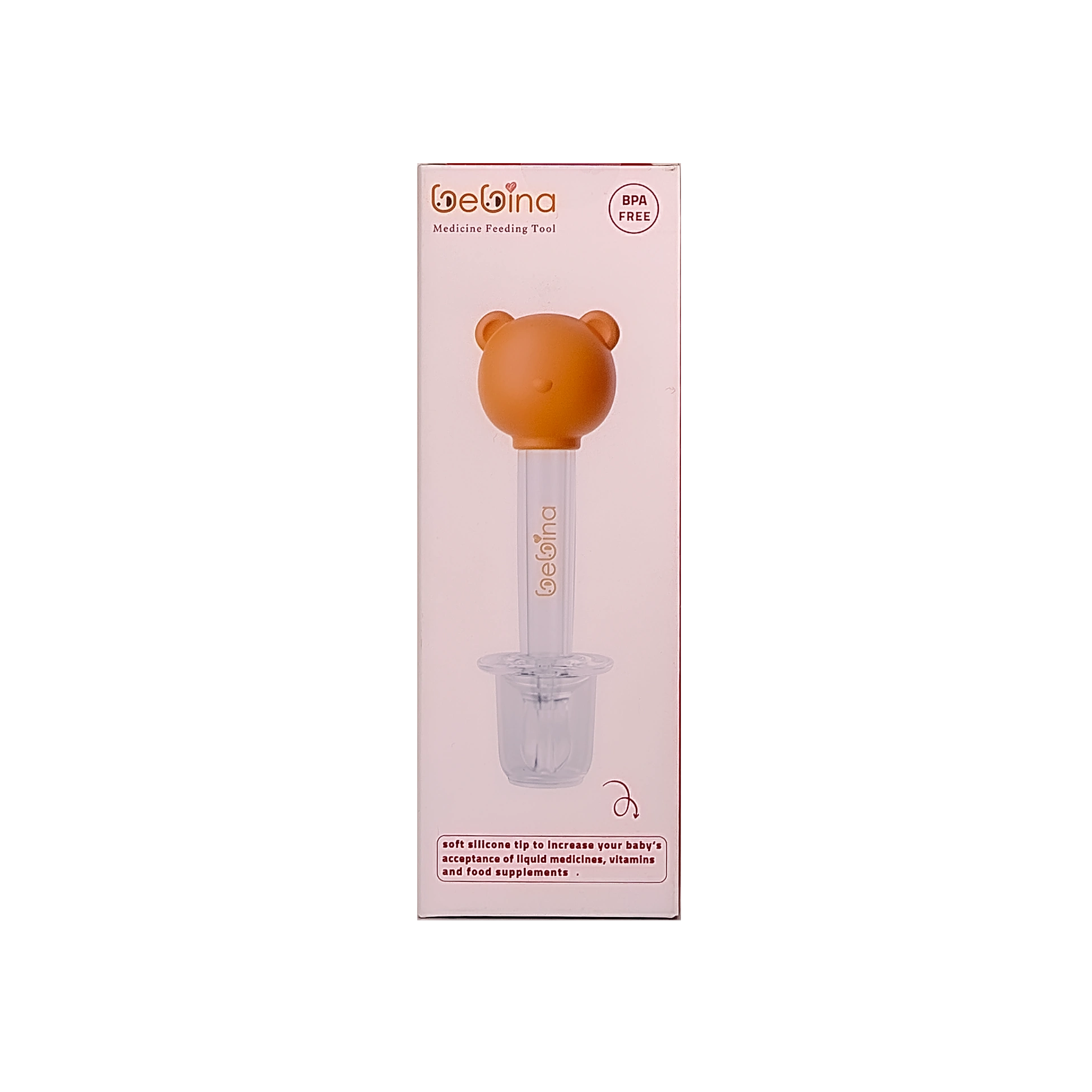 Bebina Medicine Feeder - Orange
