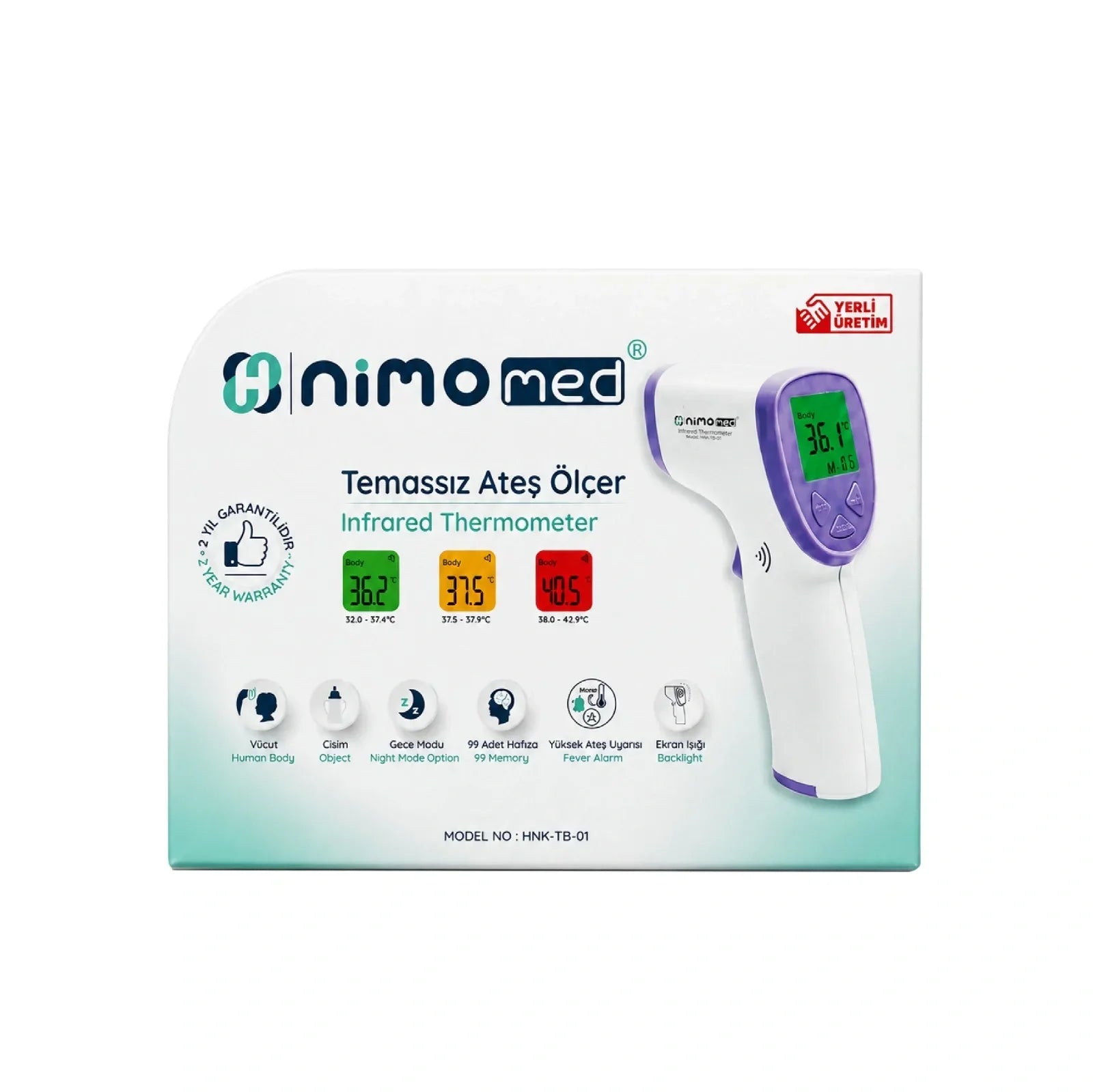 Nimomed Digital Infrared Thermometer HNK-TB-01 802