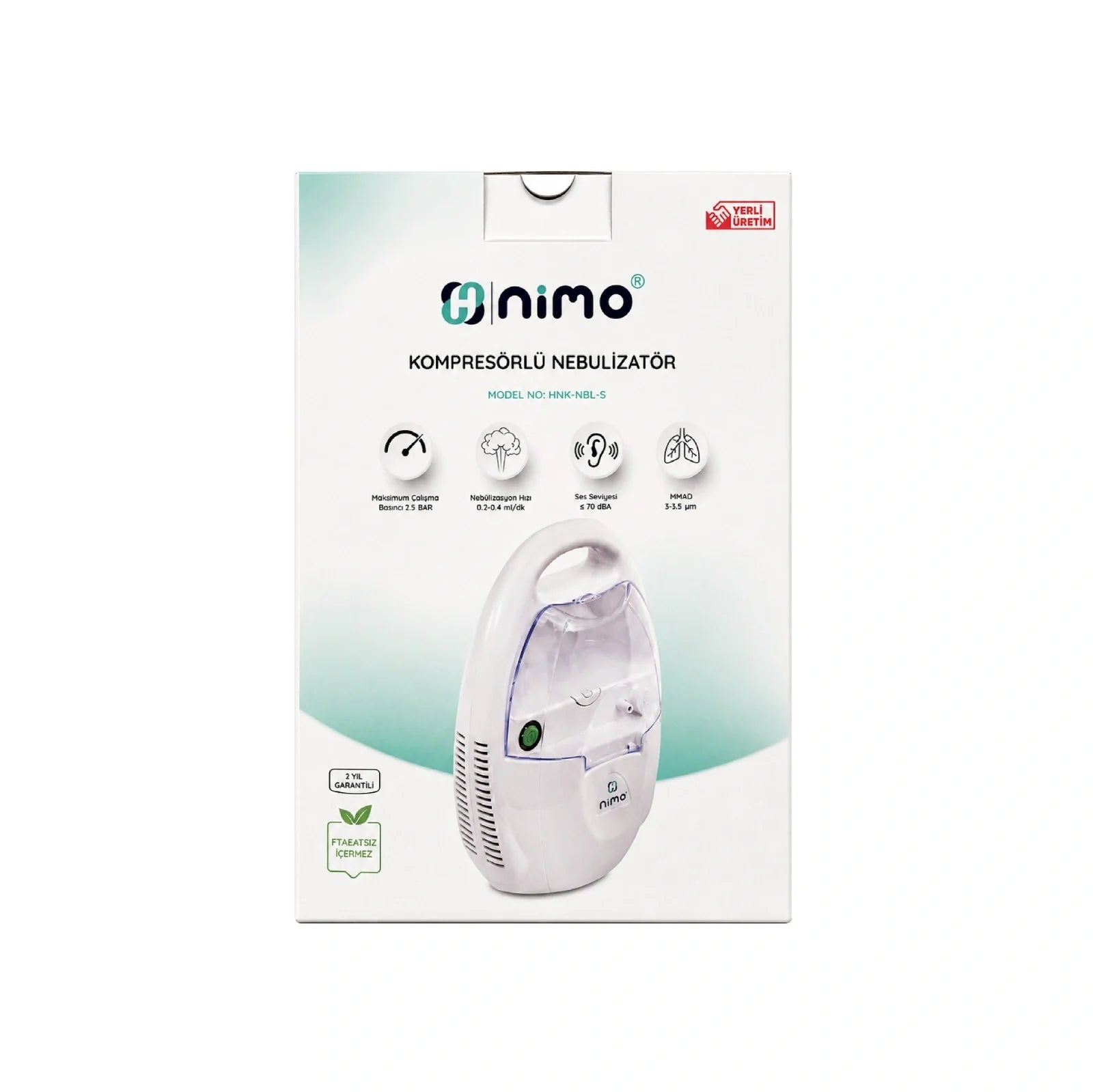 Nimo Compressor Nebulizer HNK-NBL-S