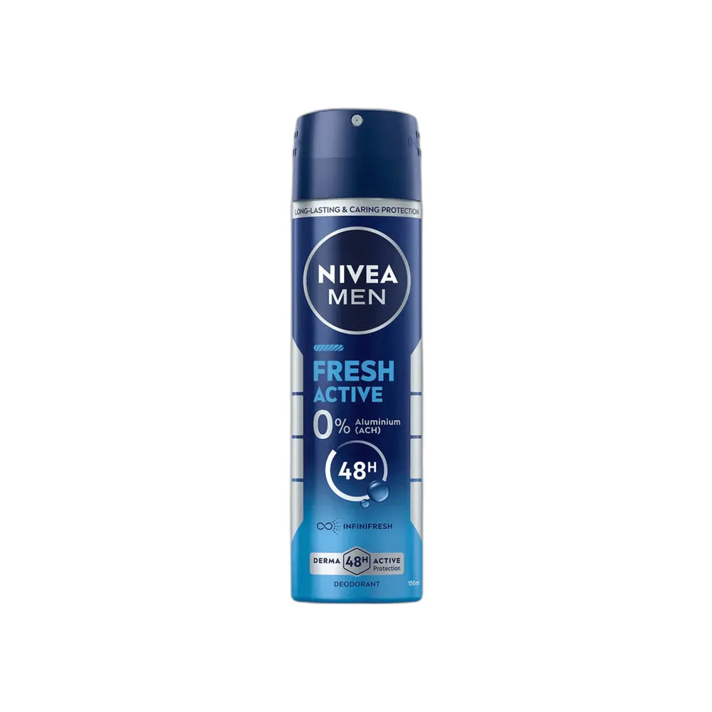 Nivea Deodorant Spray Fresh Active For Men 150 Ml